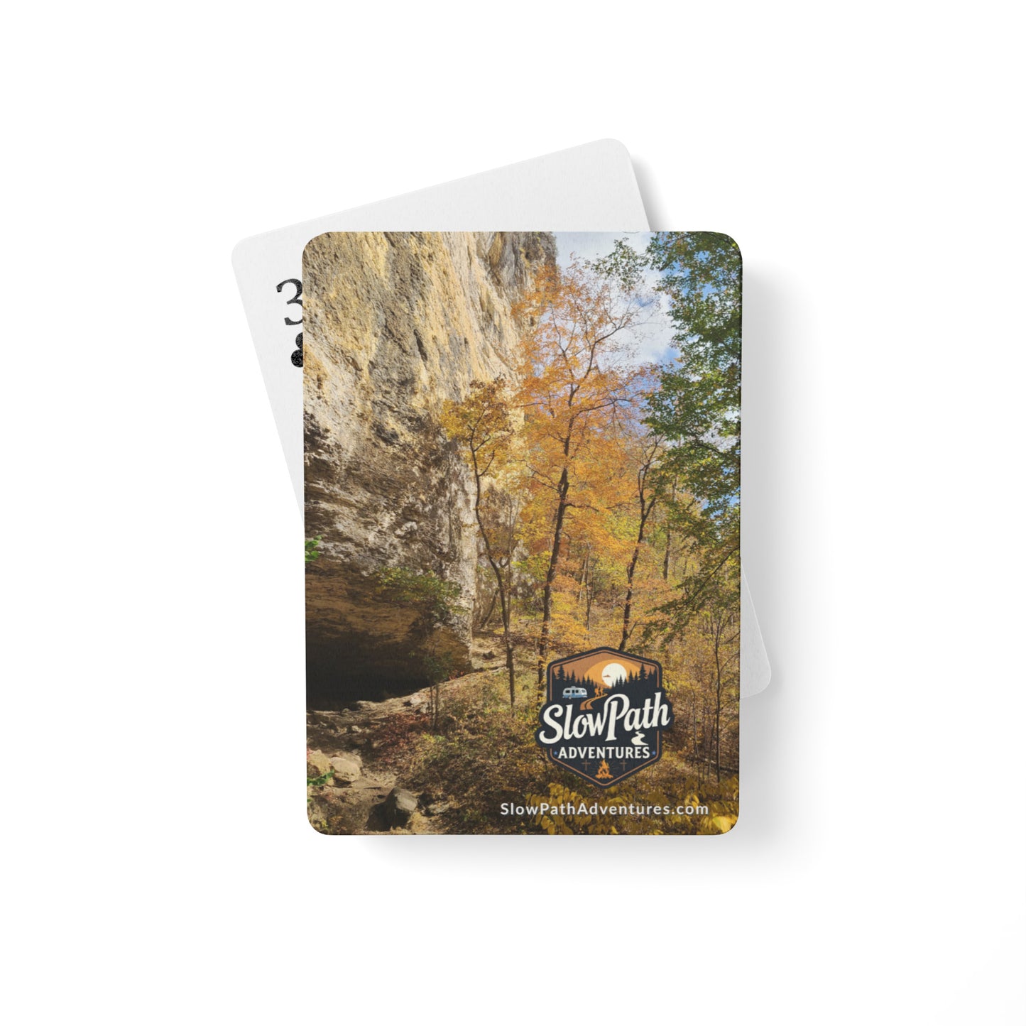 Poker Playing Cards Arkansas Mockup