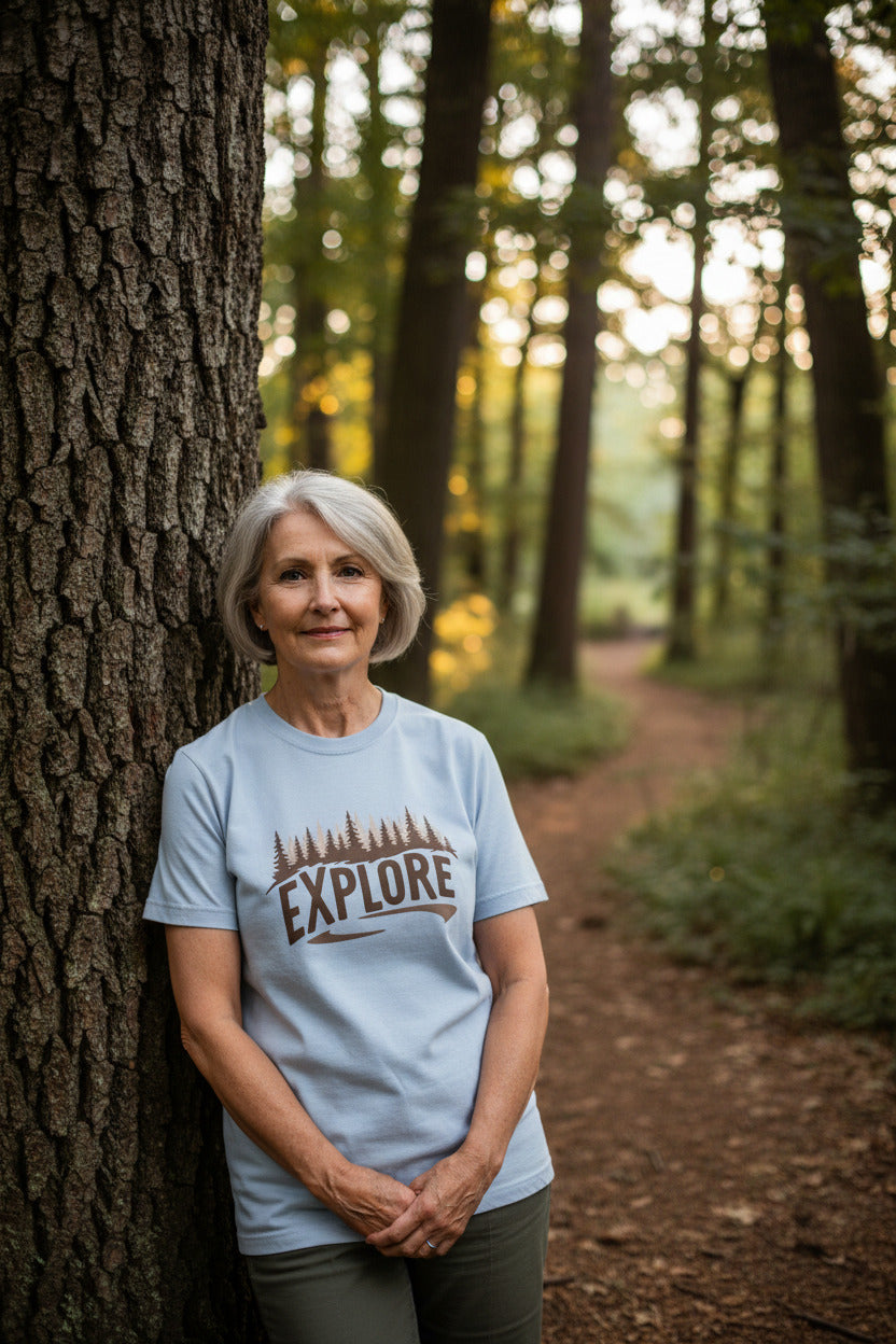 EXPLORE heavyweight T shirt