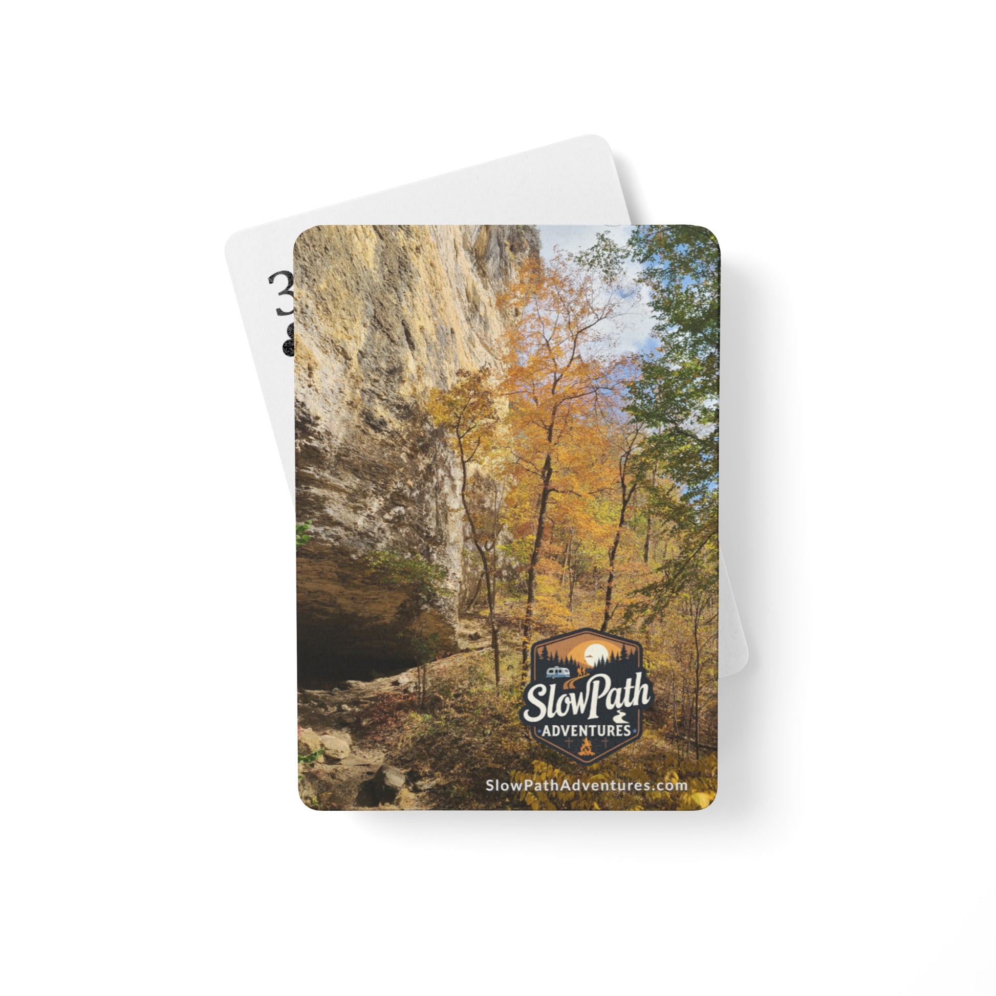 Poker Playing Cards Arkansas Mockup